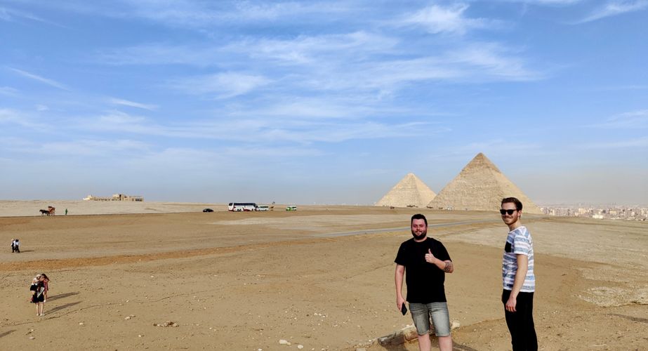 Beroemde piramides van Cheops Beroemde piramides van Cheops